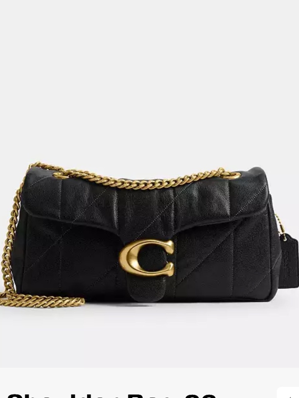 Coach Tabby 26 black